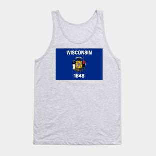 Flag of Wisconsin Tank Top